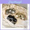 Acryl Mini Box Clutch Met Ketting Zilver Elegante Avondtas Voor Dagelijks Gebruik