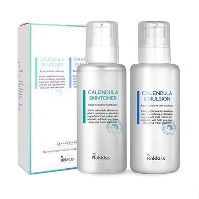 Rokkiss Calendula Skin Toner Emulsion 2 Pieces Set