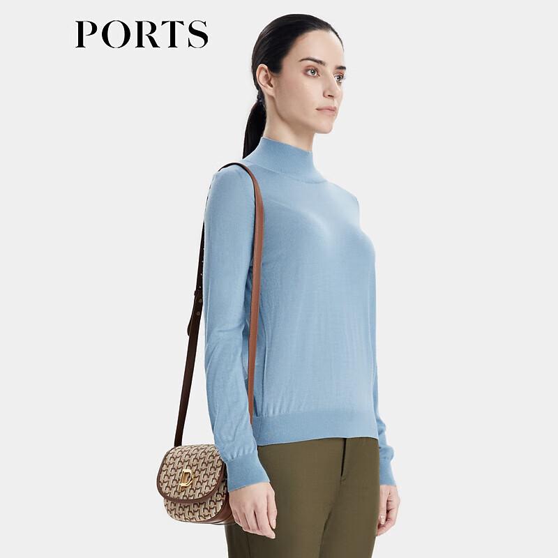 PORTS Women's High-Neck Knitted Top