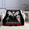 Kreuzzug Kreuz Templer Ritter Bedruckte Decke Flansch warme Decke Bettwäsche Picknickdecken Home Travel Born Geburtstagsgeschenk