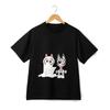 Halloween Spooky T-Shirt - Cute Ghost and Vampire Cartoon Bluey Streetwear Tee