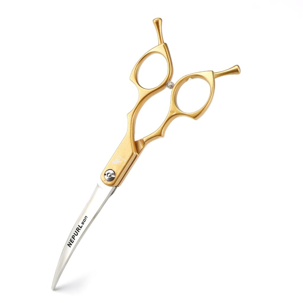 6.5 inch color Nimpson, hair scissors, hair scissors, flat scissors, bangs scissors, tooth scissors, thin