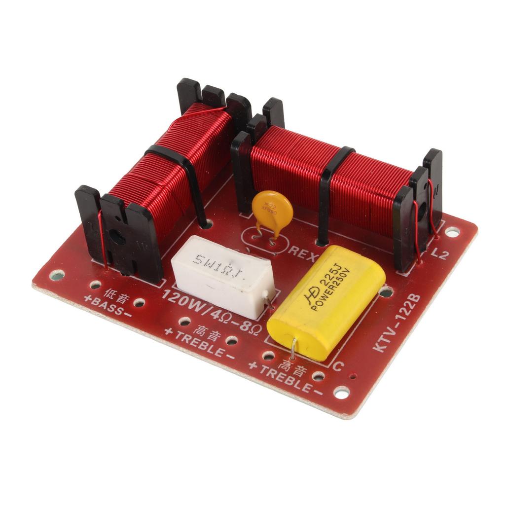 Lautsprecher Frequenzteiler 120W KTV Frequenzweiche Filter Zwei Hochtöner und Ein Tieftöner Teiler Modul