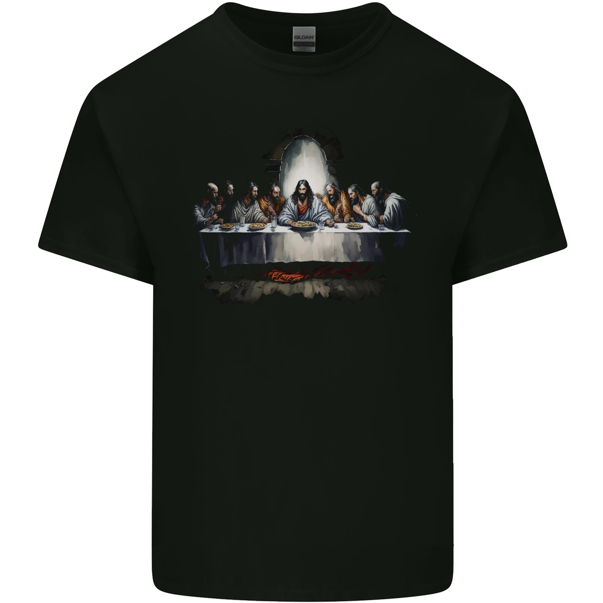 Jesus Christ The Last Supper Unisexs Light Cotton TShirt S