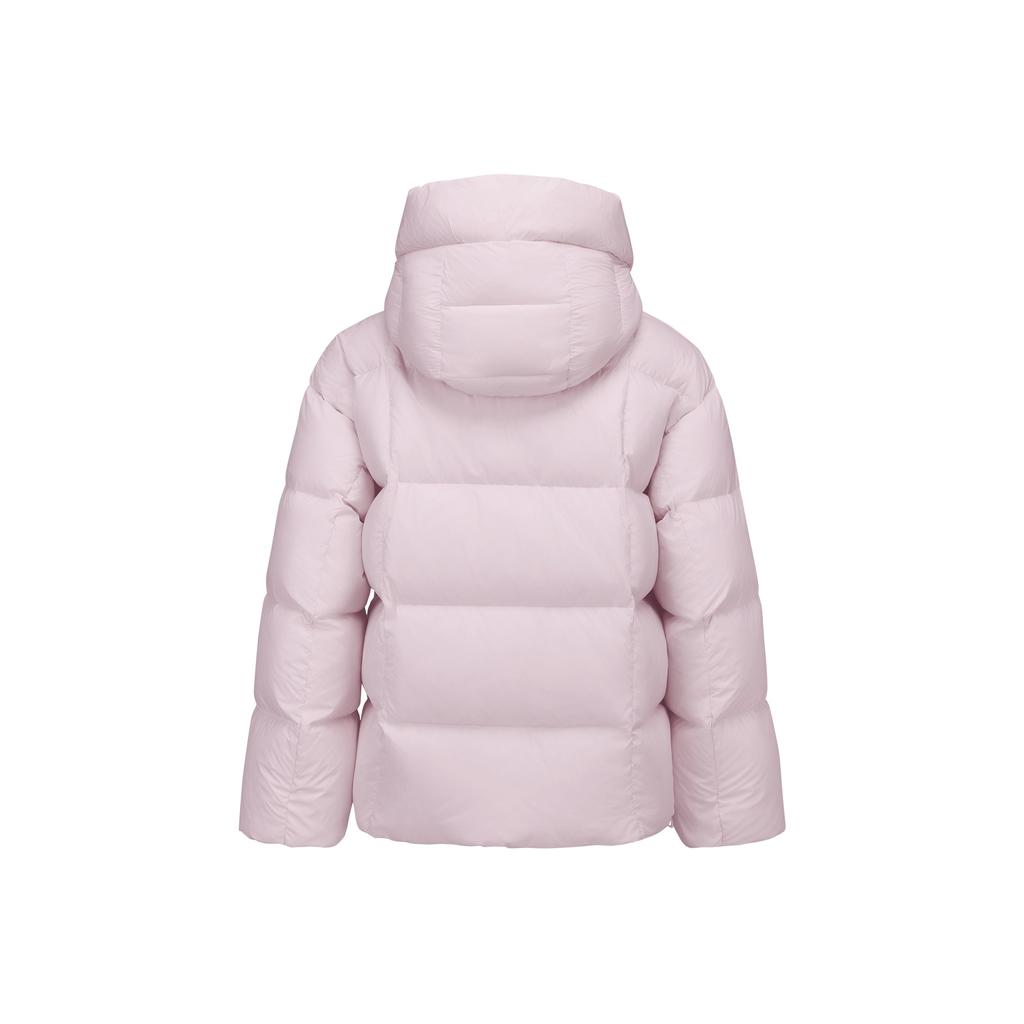 Skechers Windproof Waterproof Oil Resistant Warm Durable Comfortable Casual Simple Solid Color Loose Short Down Jacket Women outerwear P425W134-008K