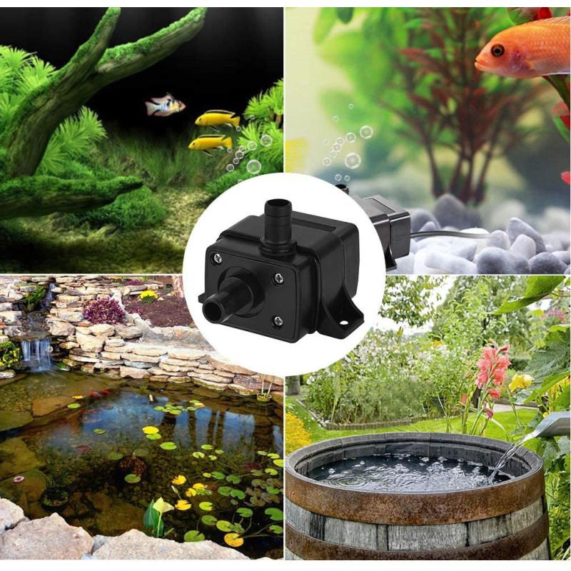 Brushless  DC Water Pump Super Silent Aquarium Fish Tank USB Submersible Water Pump