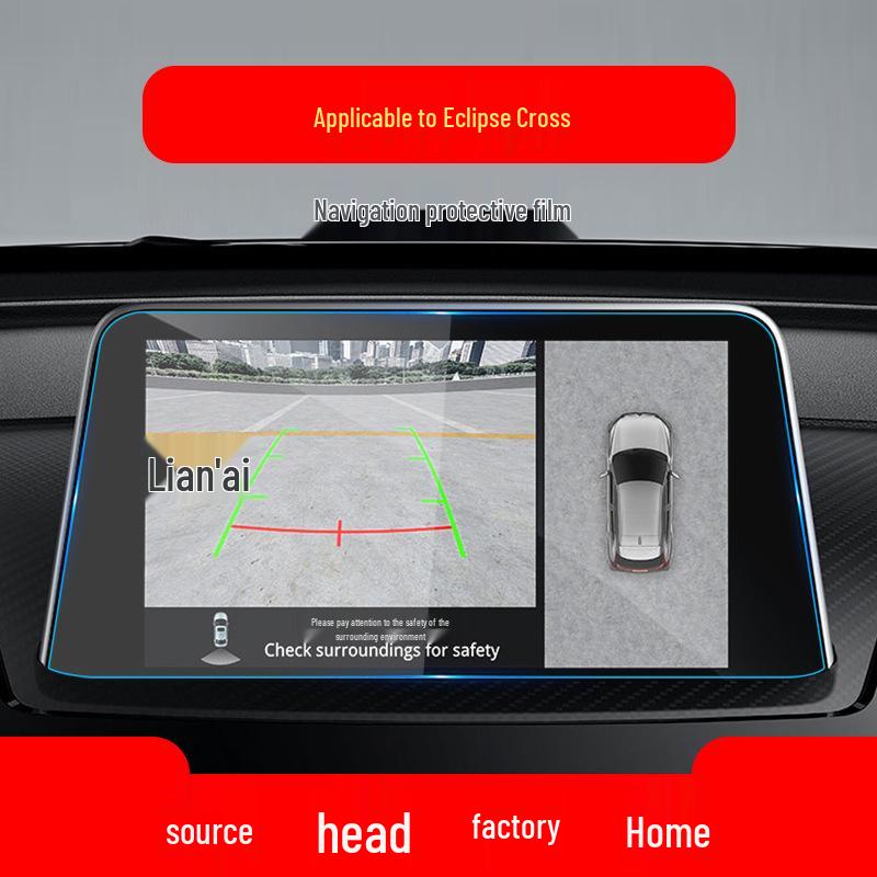 Mitsubishi Eclipse 23 Cross/Outlander/Pajero/ASX Navigationshärdat Glas Skärmskydd