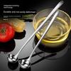 Long-Handled 304 Stainless Steel Spoon for Home Use, Seasoning Spoon, Honey Spoon, Oil and Wine Measuring Spoon, Kitchen Spoon, Condiment Spoon