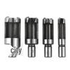 Carbon Steel Cork Cutter Woodworking Drill Bit for Enlarging Holes, Cylindrical Tenon, and Wood Plug with Round Shank