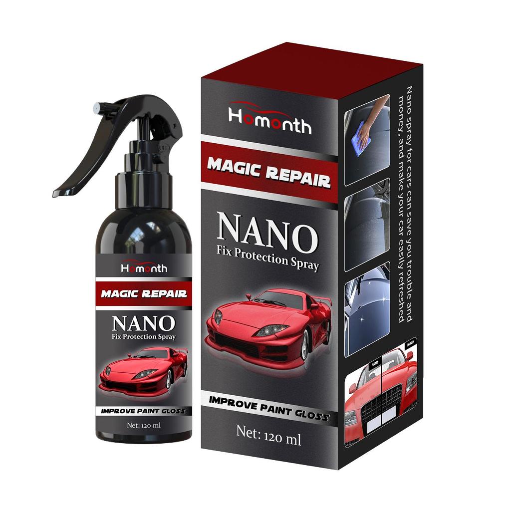 120ml Auto Nano Kristallisierer Autolackversiegelung Autolackpflege Kristallisationswachs Versiegelungsglasur Lackspray