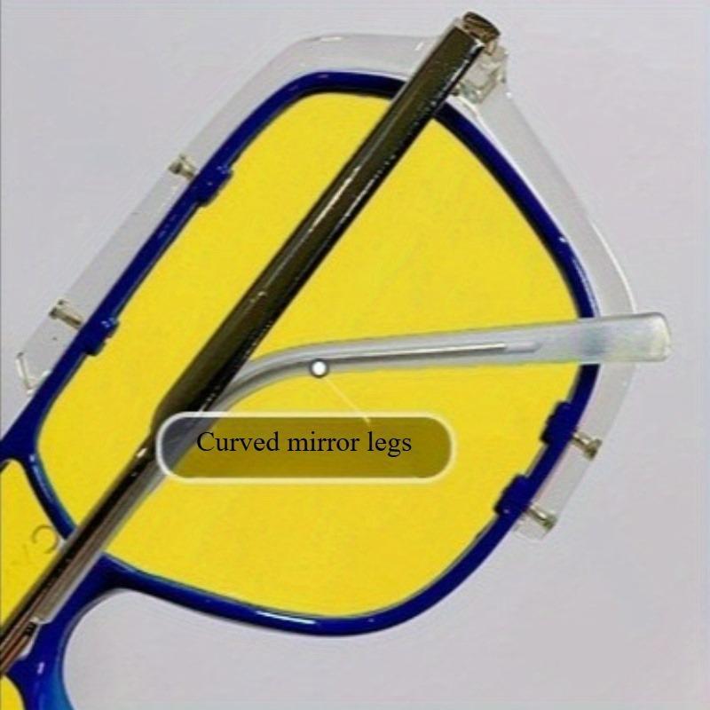 Double Beam Connected Sunshade Full Frame Sunglasses High-end Retro Large Frame Glasses UV Protection