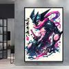 Canvas Prints Pokemon Greninja Classic Anime Posters Wall Art High Definition Images Modern Home Living Room Decor Children Gift