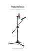 Kids' All-in-One Stage Mic with Folding Tripod for Singing & Streaming