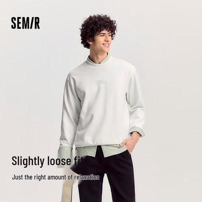 Semir Men's National Geographic Series Casual Crewneck Sweatshirt