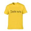 Harajuku Anime Death Note Printed T Shirt Men Women Oversized Trendy T-shirts Anime Fan T-shirt Harajuku Manga Summer Tops