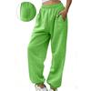 Women's Casual Lined Jogger Sweatpants with Elastic Cuff Long Color