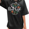 But God Shirt Women Oversized Christian Tshirt Faith Sayings Jesus Graphic Tee Religious Short Sleeve Tops