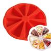 2/3 Stuks 8-Caviteit Siliconen Cakevorm Anti-aanbak Voedselkwaliteit Driehoekige Cakepunten Bakvorm DIY Keuken Maïsbrood Pizza Muffins Bakgereedschap