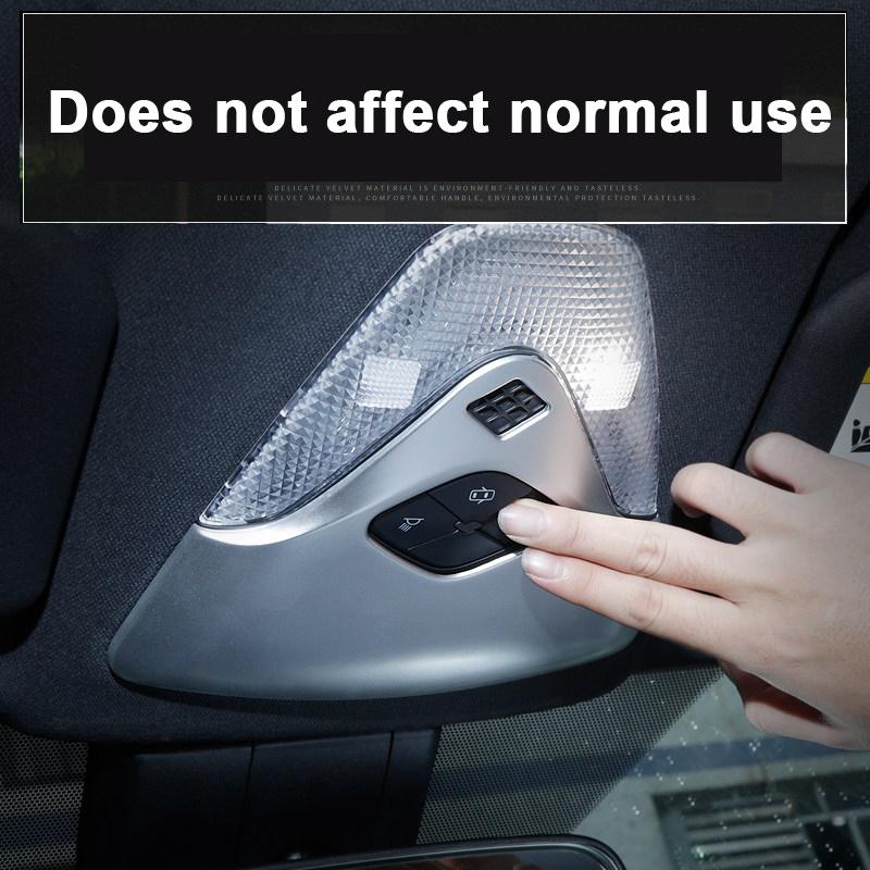 Carbon Fiber Car Front Reading Light Trim Cover for Toyota C-HR CHR 2016 2017 2018   Car Accessories Interior Car Decor