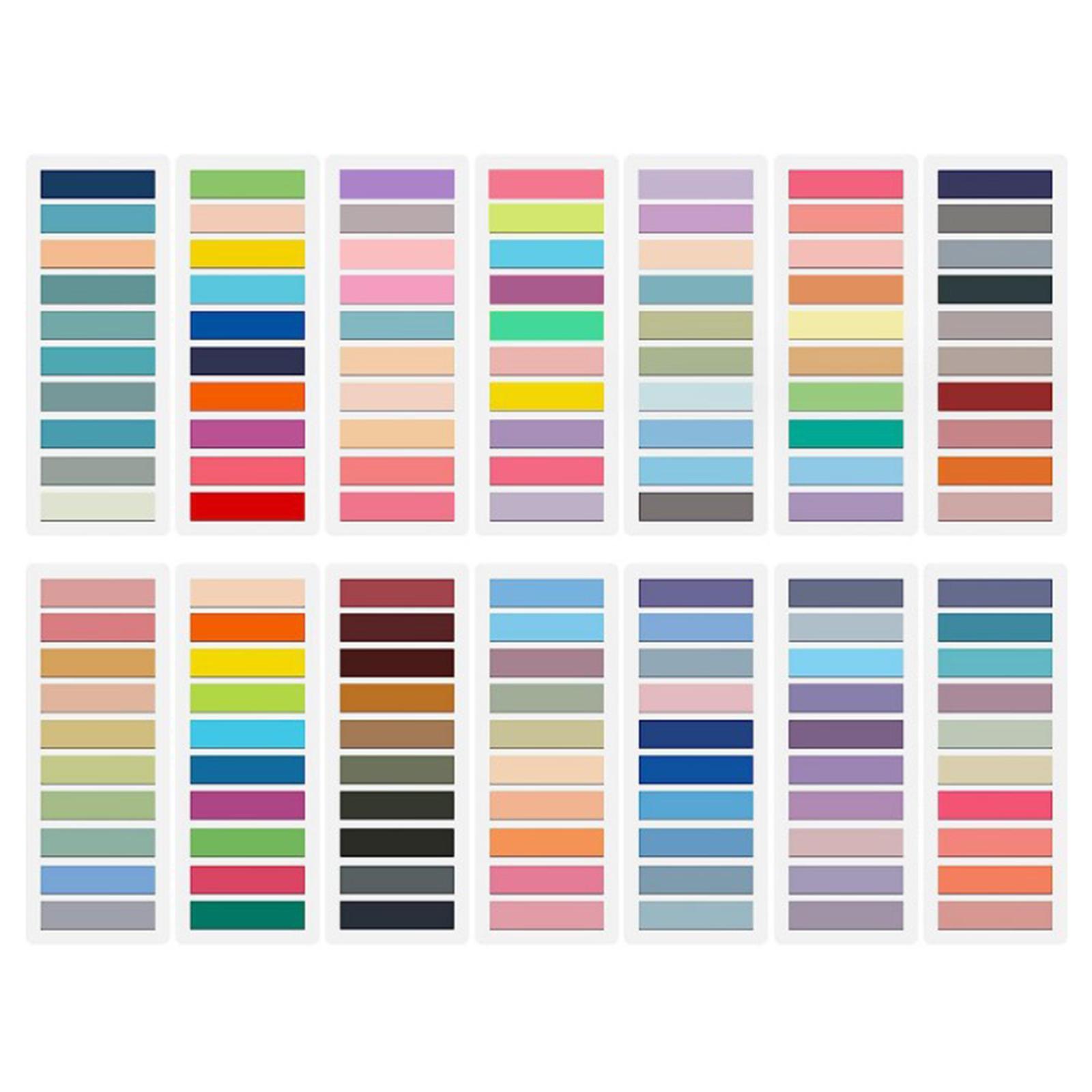 

2800/3600 шт. Цветные индексные наклейки, водонепроницаемые ПЭТ-бирки, клейкие заметки, флаги, метки страниц, записываемые вкладки для индексов файлов 140