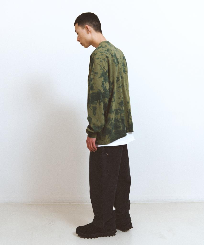 RETRIEVER CLUB Rc Tie Dye Long Sleeve [Green]