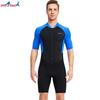 Unisex 1.5mm Neoprene Snorkeling Wetsuit Short Sleeve Shorts Scuba Diving Swimming Surfing Winter