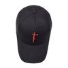 Embroidery English Cross Casual Baseball Cap Men's Women's Youth Adjustable Hat