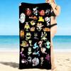 1Pc Fantasy Creatures Compilation Beach Towel, Quick Dry, Multi-Use for Beach Pool Gym Yoga Home Travel, Christmas, Halloween, Xmas Gift S929647