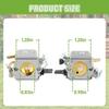 Carburetor W Fuel Line For Jonsered CS2171 CS2165 CS2163 2171 2165 2071 2065 EPA