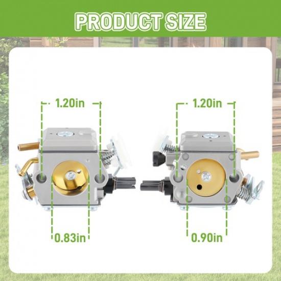 Carburetor W Fuel Line For Jonsered CS2171 CS2165 CS2163 2171 2165 2071 2065 EPA