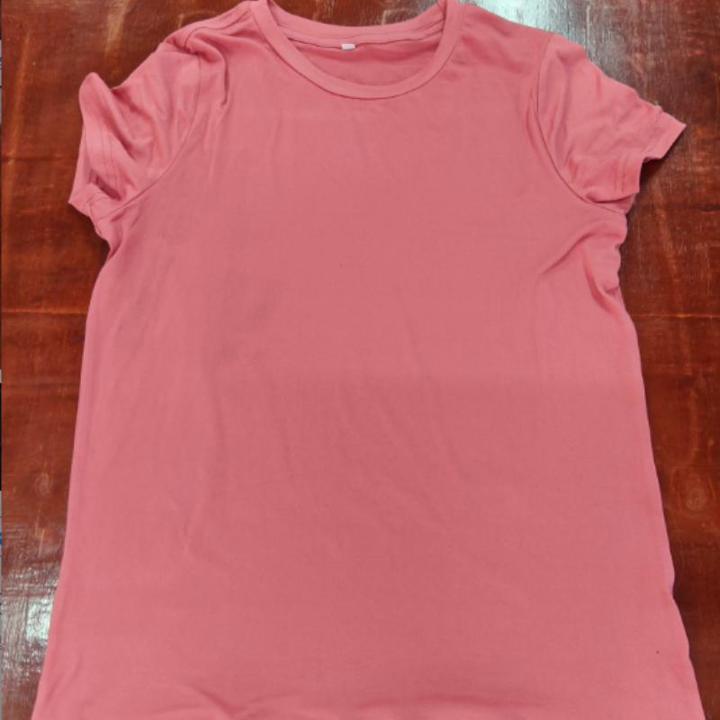 Spring/Summer Solid Color Multi-Color Choice Short-Sleeved T-Shirt + Shorts Set Women'S Casual Comfortable Two-Piece
