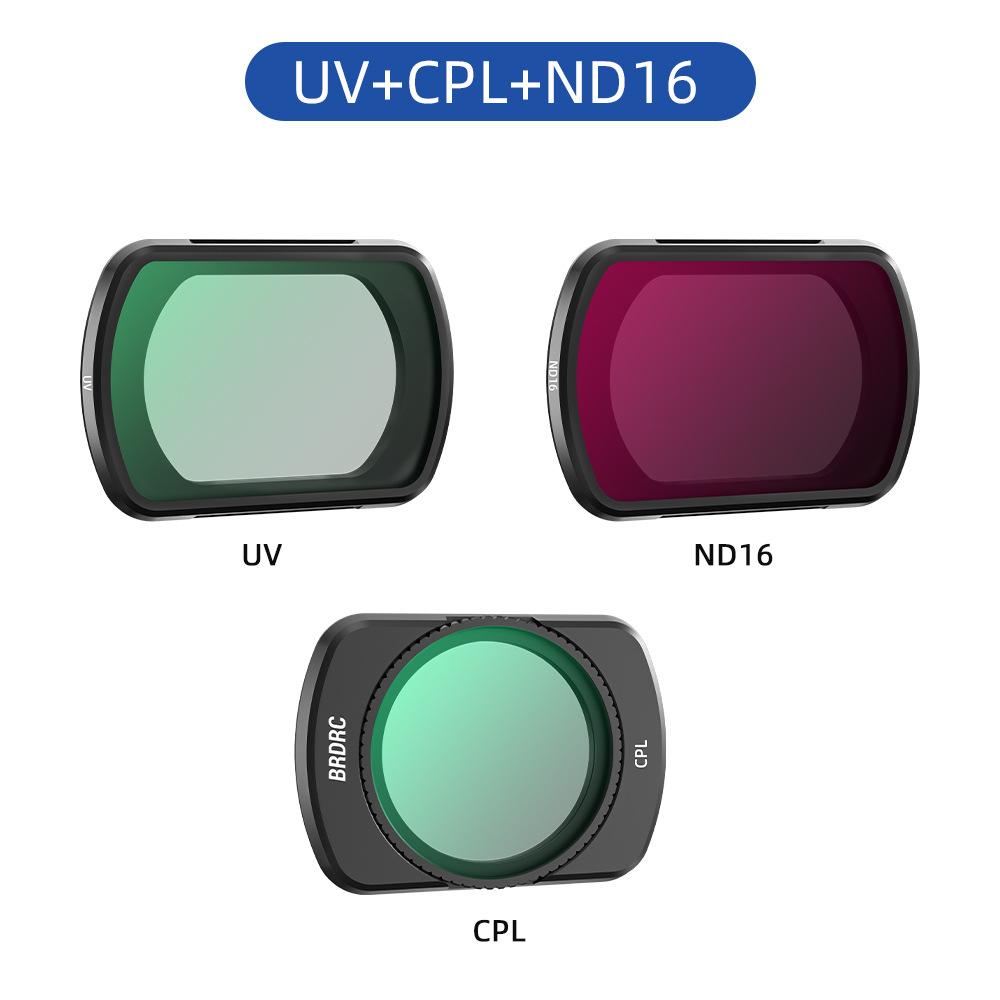 2025 für DJI OSMO POCKET 3 Filter UV-Schutzlinse ND-Dimmung CPL-Polarisator Zubehör