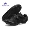 Men's White Male Self-Locking Cleat Non-slip Speed Bicycle Shoes New Road Cycling Shoes Women Spd Racing Sneakers Lightweight