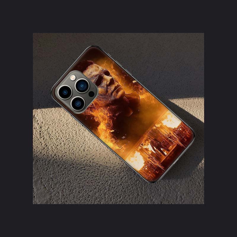 Halloween The Curse Of Michael Myers Horror Movie Phone Case For Apple Iphone 16 15 Plus Soft 13 12 Mini Cover 11 14 Pro Max Cap iPhone 13 Pro
