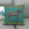 Nordic Vintage Animal Patterns Digital Printing Short Plush Pillow Covers For Car Sofa Office Cushion Cover Home Goods