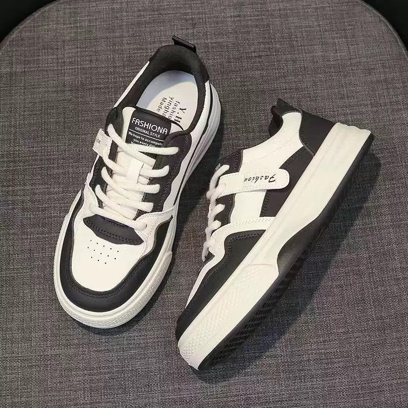 Little white shoes women's spring and autumn versatile women's shoes sports casual thick baseplate shoes round head fashion shoes