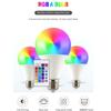 E26/E27 Intelligente Glühbirne LED RGB Farbwechsel Licht RGBW Scheinwerfer AC85-265V Hause Fernbedienung Atmosphäre Nachtlicht