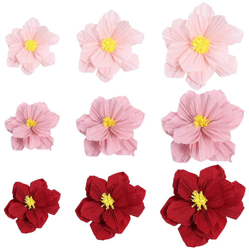 Handmade Background Wall Birthday Party Wedding Artificial Flower Paper Flower Flower Ball Crafts