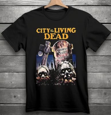 City of the Dead Movie Horror T-Shirt Black S-3XL