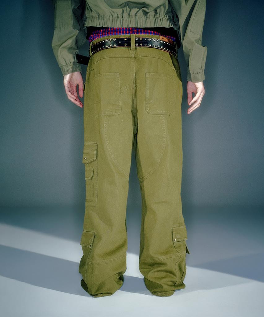 Beikeonteuakaibeu (Men) Rowan Cargo Pants Khaki