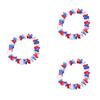 Eye-catching England Flag Wreath With Bright And Colorful Silk Flowers