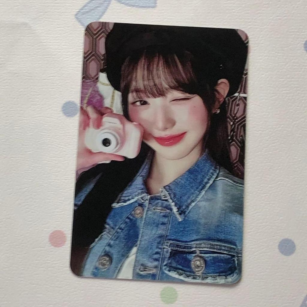 [USED] IVE 2nd day FC DIVE Wonyoung fan meeting trading card