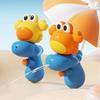 Cartoon Oktopus Hai Wasserspritzer für Kinder Mini Quetschspielzeug für Bad Pool Outdoor Spiel Sicherer Spaß Sommergeschenk für Kleinkinder Kinder