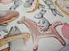 Set of Decorative Stickers for Children - Bunnies