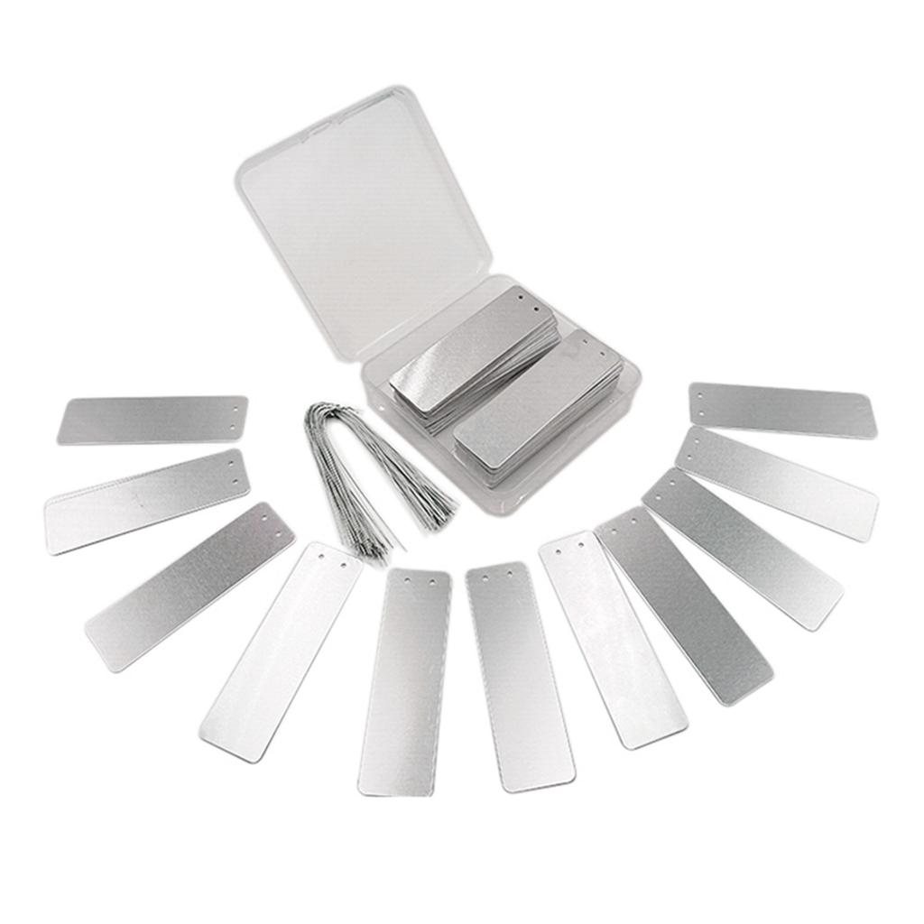 Premium-200X Metal Plant Labels, Aluminum Plant Labels Aluminum Labels Plant Tags