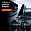 Car Phone Holder Car Air Outlet Navigation Phone Holder Universal Gravity Automatic Clamping Mirror Support Bracket Accessories
