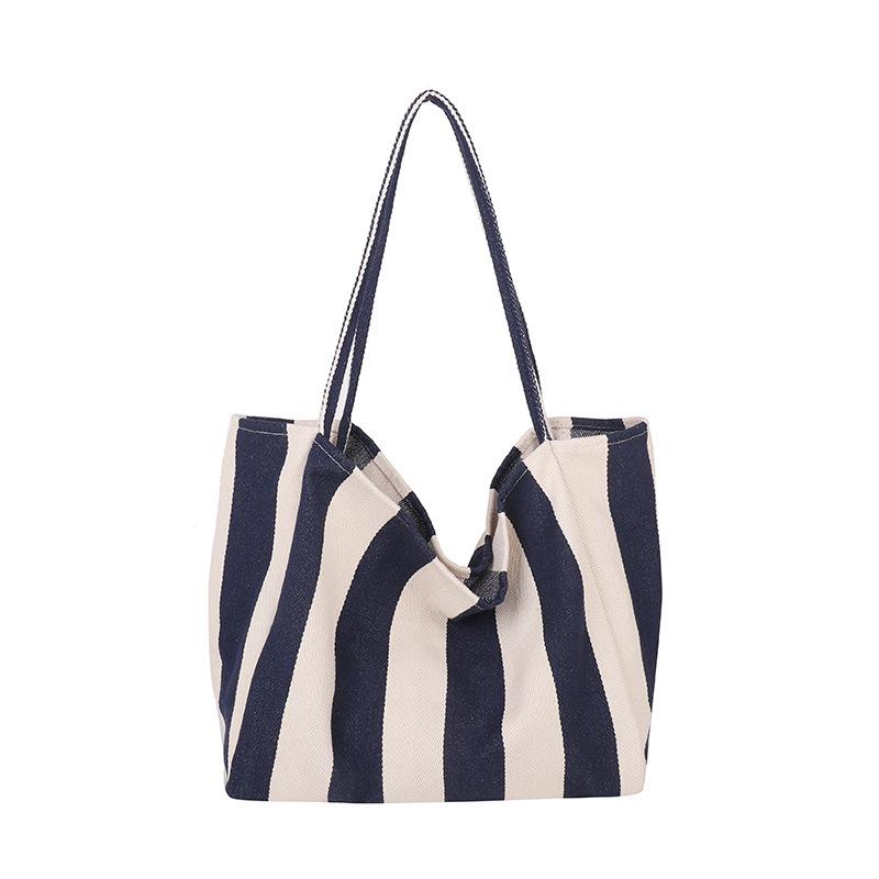 

Tote Bag A Large-capacity Fashionable Single-shoulder Hand-carry Casual Women s Bag for Ladies and Moms синий