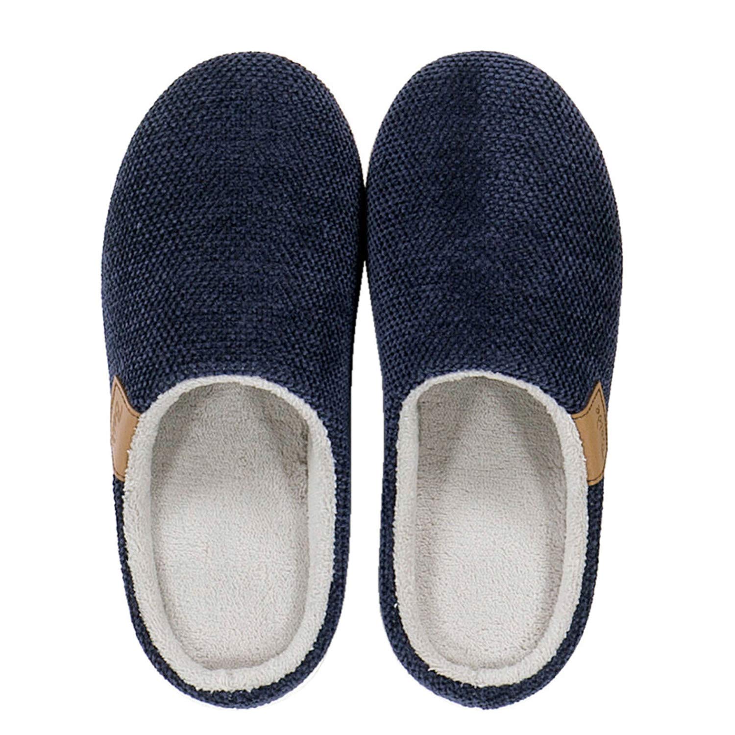 

Senko Beide 63772 Indoor/Outdoor Slippers, Approx. 21cm-22cm, Navy,