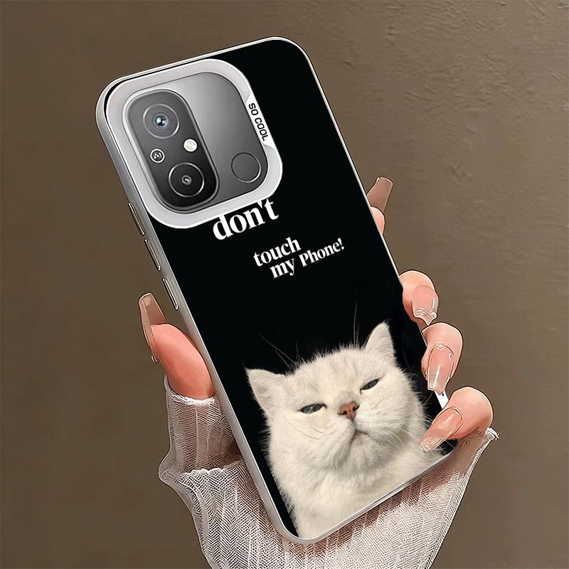 Funny Dont Touch My CallPhone Shockproof Phone Case for Xiaomi Poco X7 X6 X5 X3 Pro F7 Ultra M8 Redmi 15C 15 14C 13C 12C 10C 13