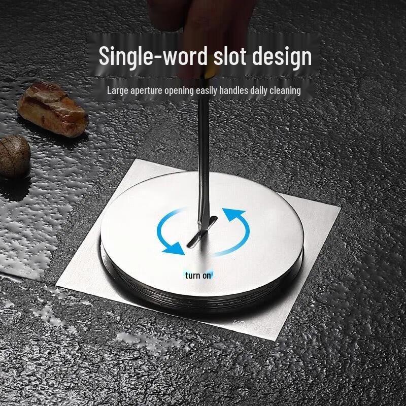Zhuyun Stainless Steel Floor Drain with Inspection Port